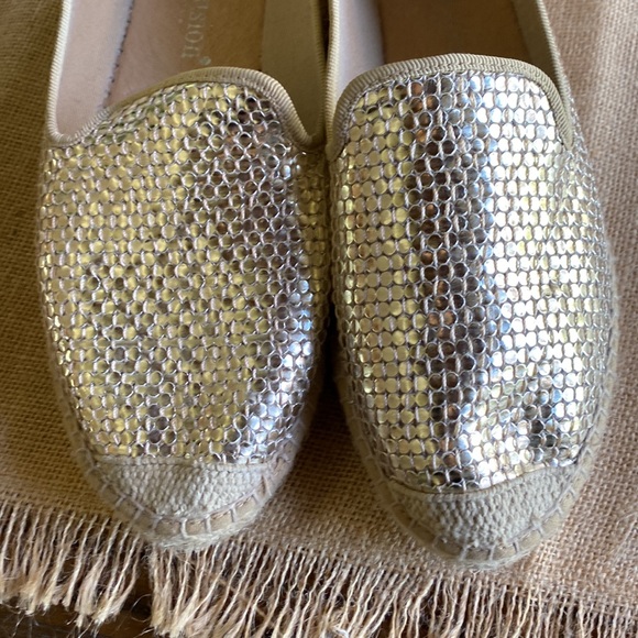 Gold Espadrilles - Picture 4 of 12